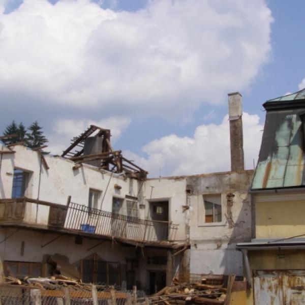 Rekonštrukcia rodinného domu Banská Štiavnica - pôvodný stav